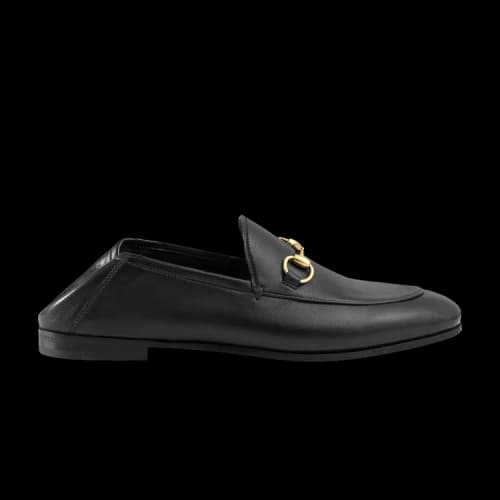 Gucci Leather Horsebit Loafer 'Black' (Women's)