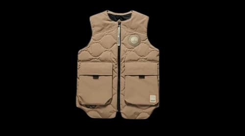 Canada Goose x NBA x Salehe Bembury Vest Tan