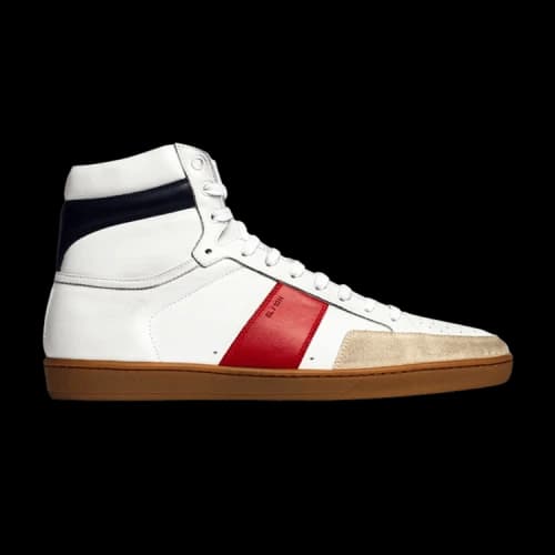 Saint Laurent Signature Court Classic SL/10H High 'Optic White Blue Red'