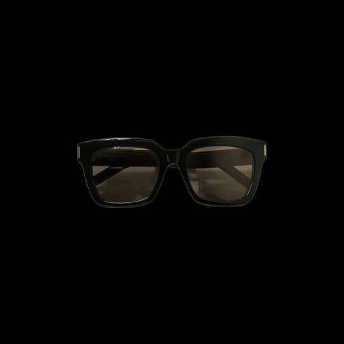 Saint Laurent Bold SL 1 Sunglasses 'Black', From the Closet of Lexie Liu