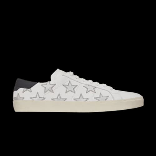 Saint Laurent SL-06 Metallic California Low 'Optic White'