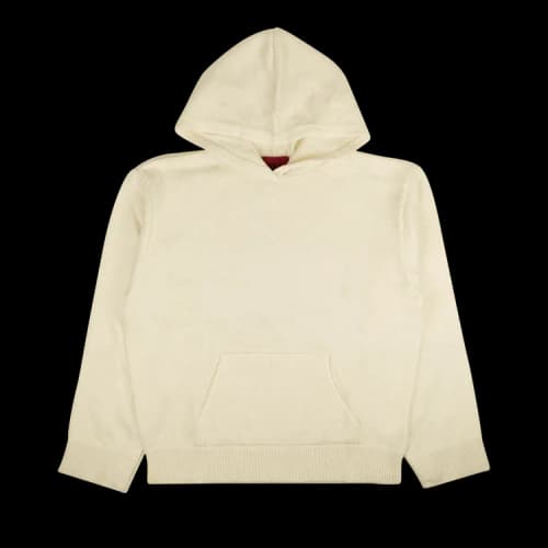 424 Knit Hoodie Sweatshirt 'White'