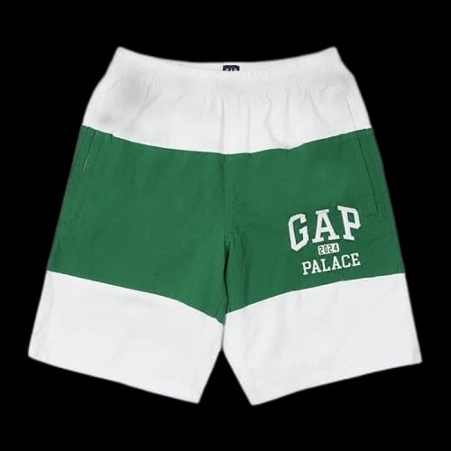 Palace x Gap Boardshort 'White/Green'