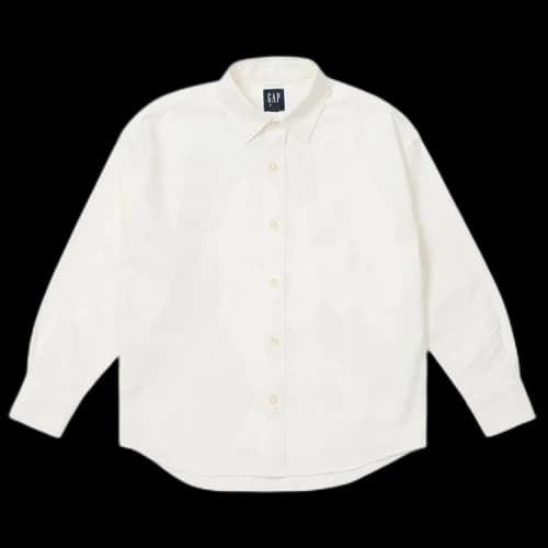 Palace x Gap Oxford Drop Shoulder 'White'