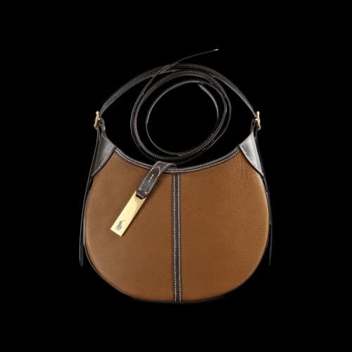 Polo Ralph Lauren Leather ID Small Shoulder Bag 'Luggage/Tobacco'
