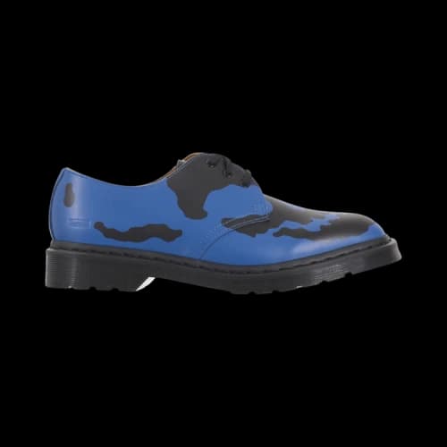 Dr. Martens 1461 3-Eye Shoe Supreme Skull Blue Black