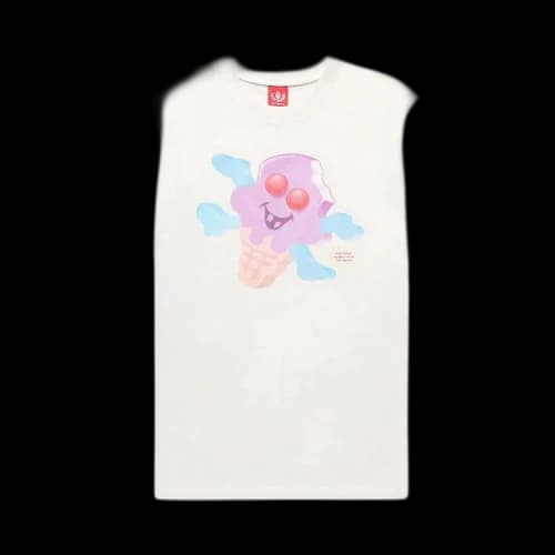 Icecream Gumball Eyes T-Shirt 'Whisper White'