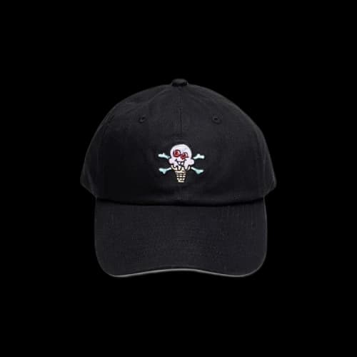 Icecream Cones N Bones Dad Hat 'Black'