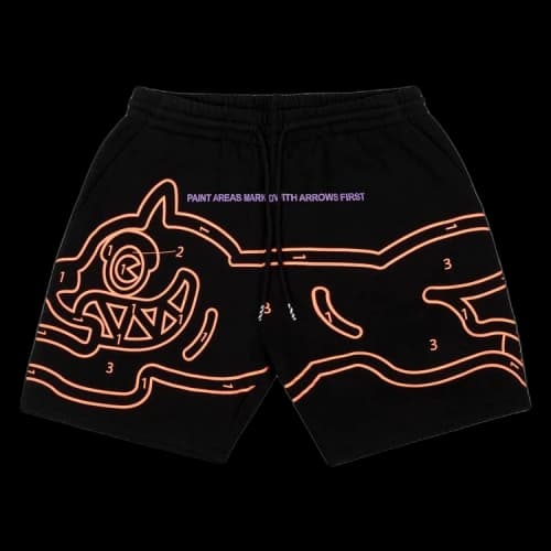 Icecream Over and Out Short 'Black'