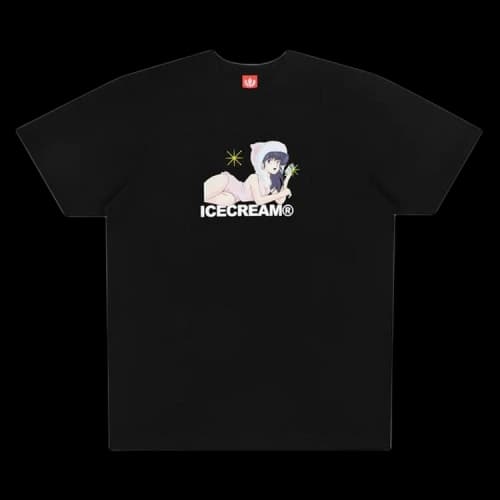 Icecream Fur Coat T-Shirt 'Black'
