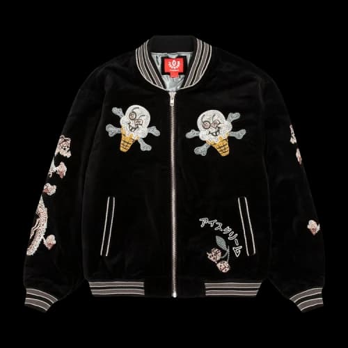 Icecream Skull Island Jacket 'Black'