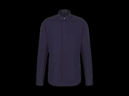 Dior Bee Embroidery Shirt Navy