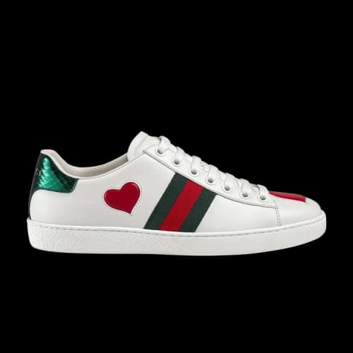 Gucci Ace Low 'Heart' (Women's)