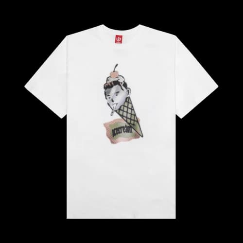 Icecream Coneman Tee 'White'