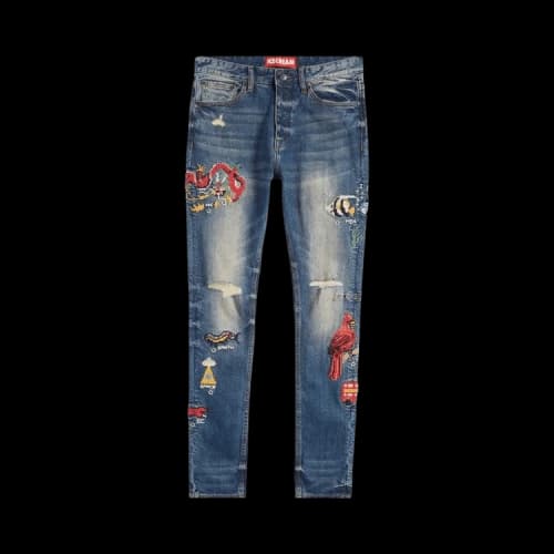 Icecream World Tour Jeans 'Blueberry Haze'