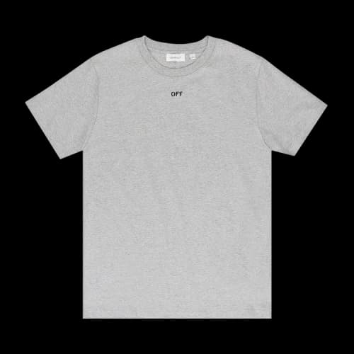 Off-White Spray Can Arrow Slim T-Shirt 'Grey'