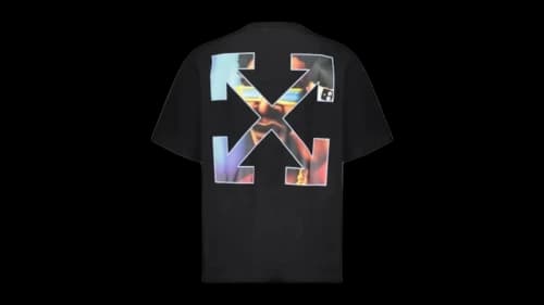 OFF-WHITE Barber Arrow Skate T-shirt Black