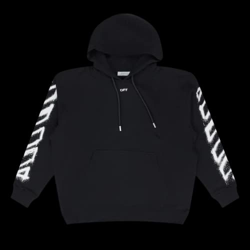 Off-White Spray Can Arrow Skate Hoodie 'Black'
