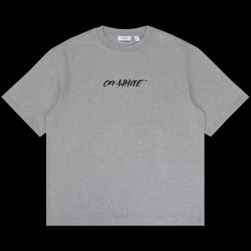 Off-White Chalk Arrow Fit Tee 'Heather Grey'