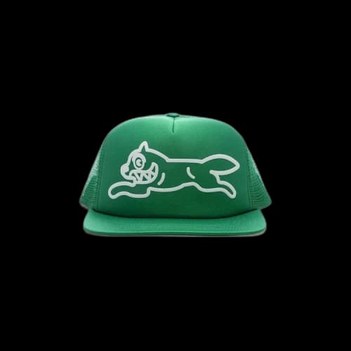 Icecream Solid Trucker Hat 'Jolly Green'