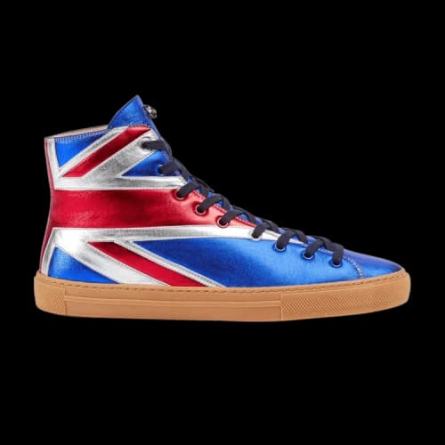 Gucci Leather High 'Union Jack'