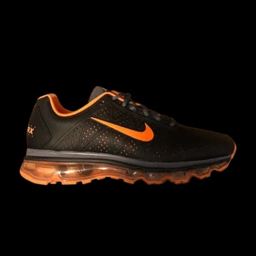 Nike Air Max+ 2011 Leather 'Black Orange'