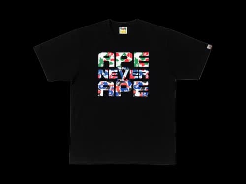 BAPE EU Camo Asnka Tee (FW25) Black