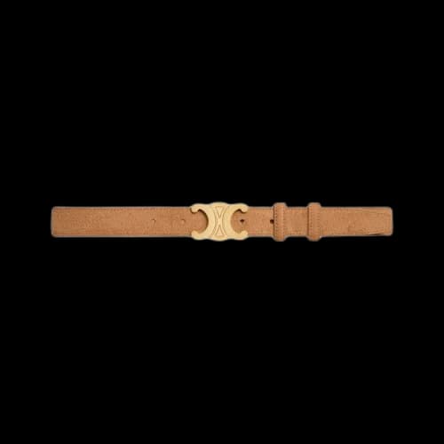 CELINE Medium Triomphe Belt 'Tobacco'