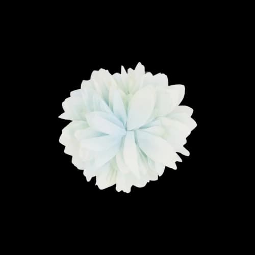 Gucci Flower Silk Brooch Blue