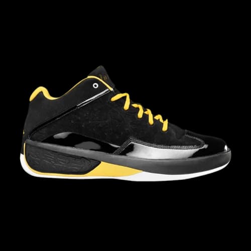 Air Jordan 2 Smooth 'Black Varsity Maize'