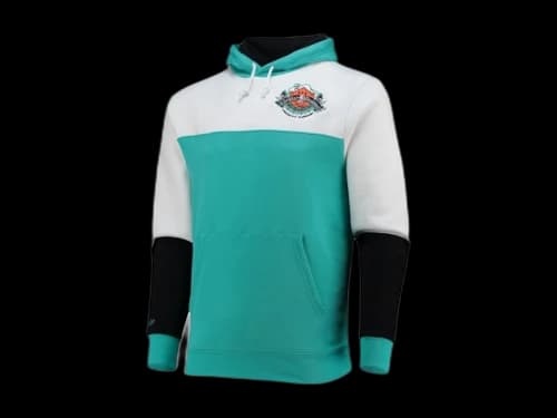 Mitchell & Ness x NBA Hardwood Classics 1996 All-Star Game Colorblock Fusion Pullover Hoodie Teal