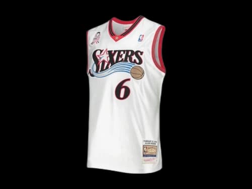 Mitchell & Ness x NBA Eastern Conference Allen Iverson Hardwood Classics 2002 All-Star Game Authentic Jersey White