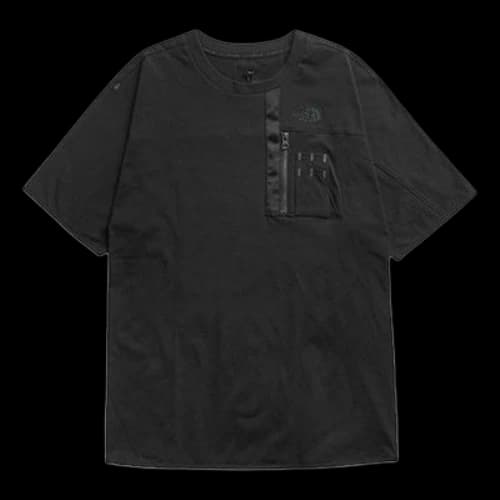 THE NORTH FACE Chest Pocket Tee Sweat Absorbing Loose Short Sleeve Black