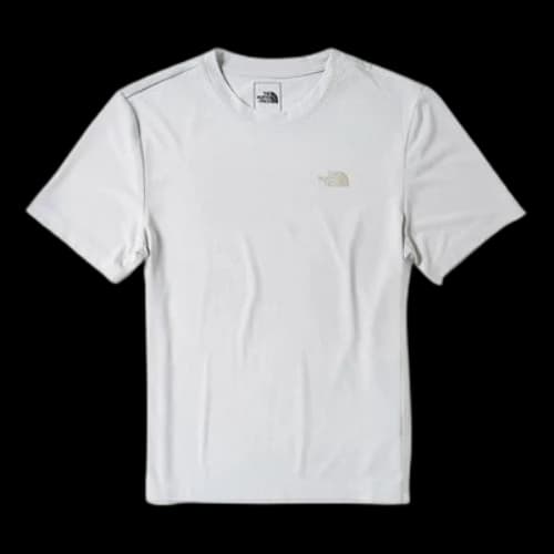 THE NORTH FACE Quick Dry Outdoor hygroscopic Sweat-Wicking Short Sleeve White