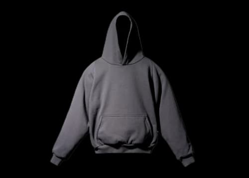 Yeezy Gap Engineered By Balenciaga Polar Fleece Padded Hoodie Black