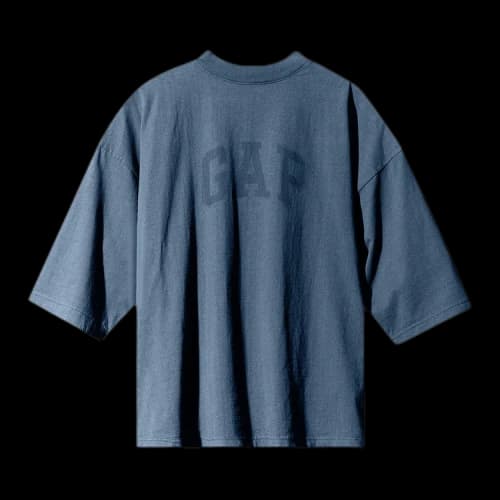 Yeezy Gap Dove 3/4 Sleeve Tee Dark Blue