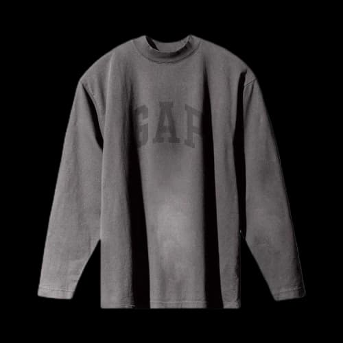 Yeezy Gap Dove Longsleeve Tee Dark Grey