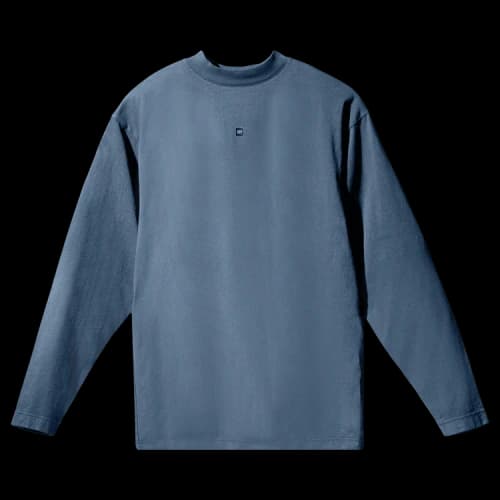 Yeezy Gap Logo Longsleeve Tee Dark Blue