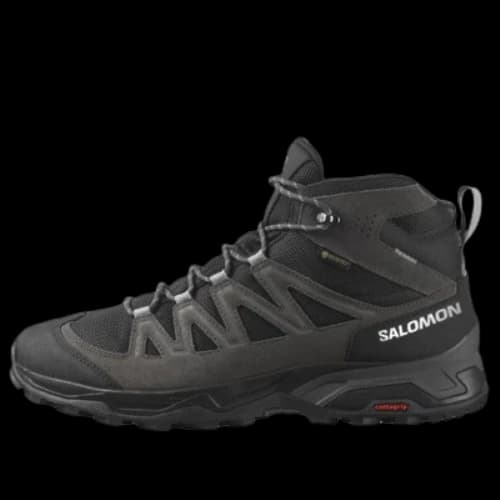 Salomon X Ward Leather Mid GTX 'Phantom Black'