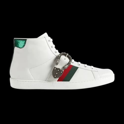 Gucci Ace High 'Dionysus Buckle - White'