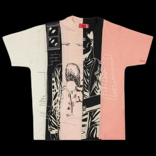 424 Reworked Short-Sleeve T-Shirt 'Pink/Multicolor'