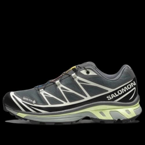 SALOMON XT-6 Gore-Tex 'Black Lime Cream'