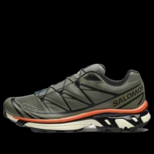 SALOMON XT-6 'Deep Lichen Green Marmalade'