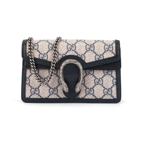 Gucci Dionysus GG Super Mini Bag 'Beige/Blue Supreme'