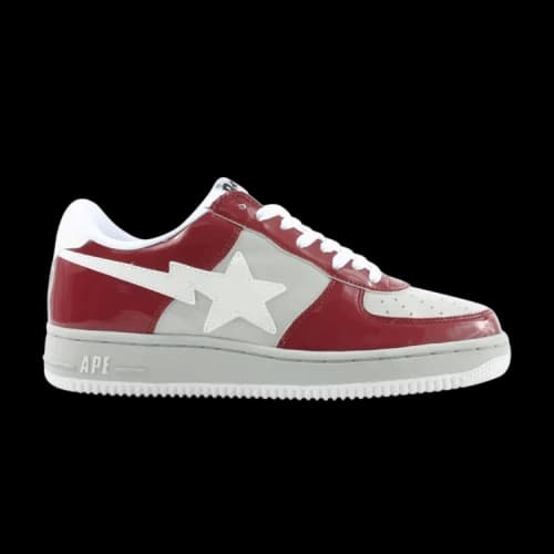 Bapesta FS-001 Low 'Burgundy Gray'