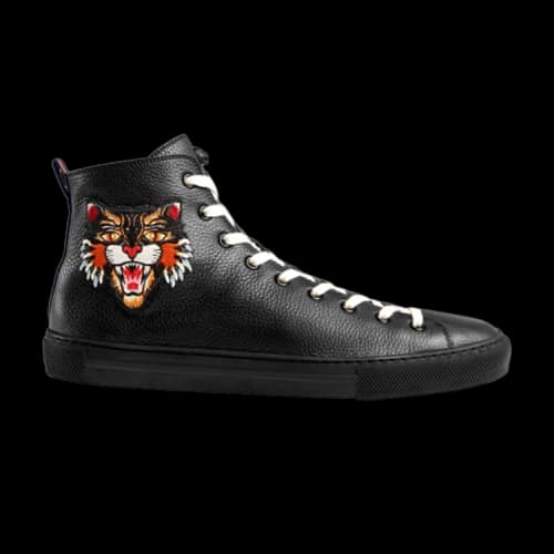 Gucci Signature Leather High Top 'Tiger UFO'