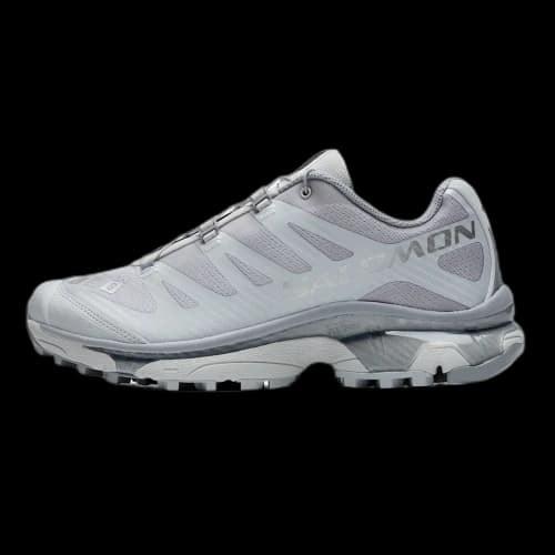 SALOMON XT 4 Cushioning Coverage Abrasion Resistant Low top Trail Running Casual Running Shoes Unisex Gray