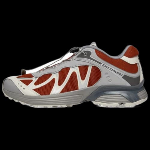 SALOMON XT WHISPER Cushioning Abrasion Resistant Coverage Support Low top Casual Running Shoes Unisex Red Gray