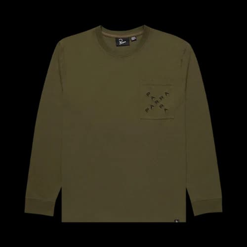Parra Angelica Long-Sleeve T-Shirt 'Leaf'
