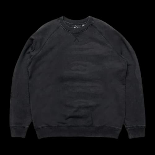 Parra Swimming With Pets Crewneck Sweatshirt 'Asphalt Grey'